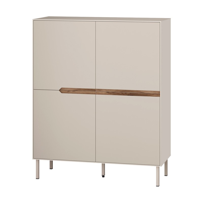 Μπουφές Arch Megapap χρώμα sandstone 98x40x120,5εκ.