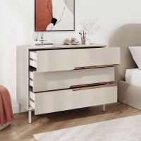 Συρταριέρα Arch Megapap χρώμα sandstone 98x40x78,5εκ.