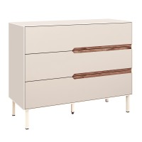 Συρταριέρα Arch Megapap χρώμα sandstone 98x40x78,5εκ.