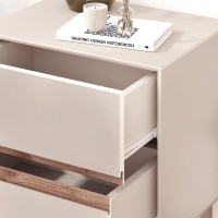 Κομοδίνο Arch Megapap χρώμα sandstone 45x35x52,5εκ.