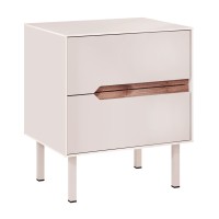 Κομοδίνο Arch Megapap χρώμα sandstone 45x35x52,5εκ.