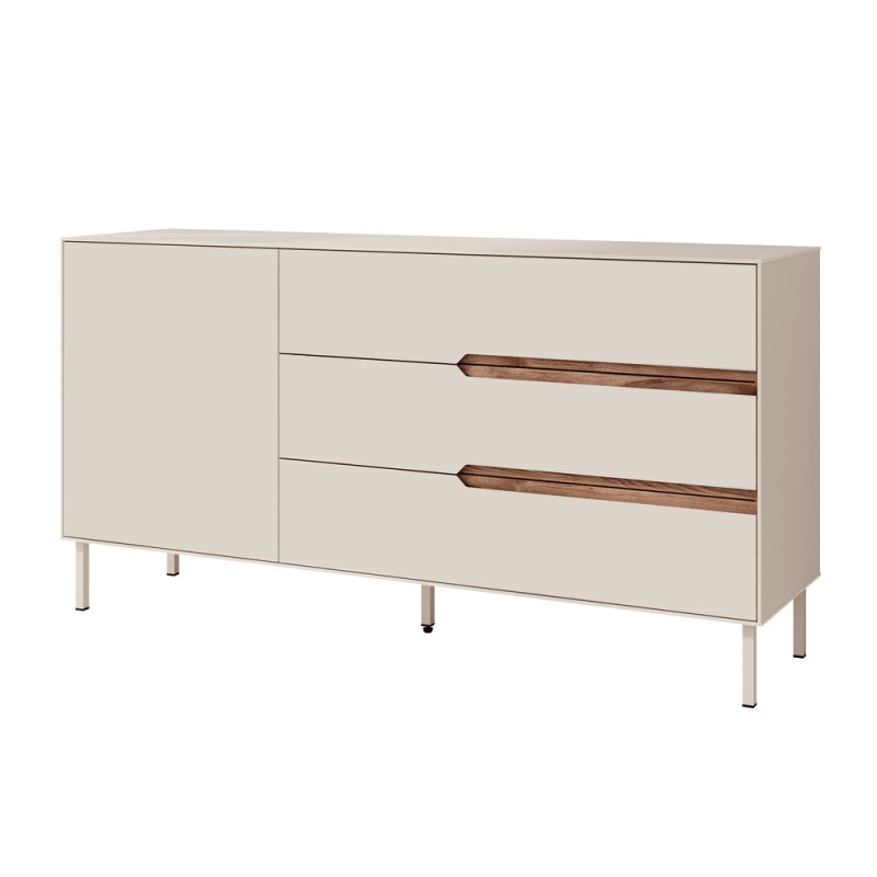 Μπουφές Arch Megapap χρώμα sandstone 150x40x78,4εκ.