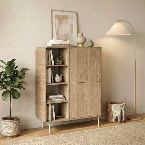 Μπουφές Colia Megapap χρώμα sepet oak 85x44x120,4εκ.