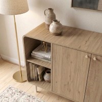 Μπουφές Colia Megapap χρώμα sepet oak 150x44x80εκ.