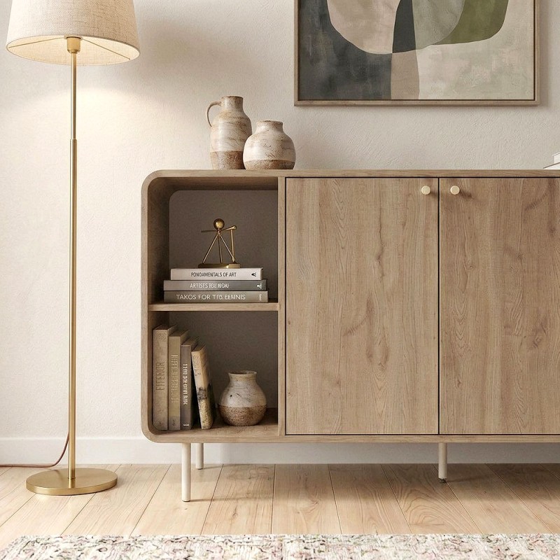 Μπουφές Colia Megapap χρώμα sepet oak 150x44x80εκ.