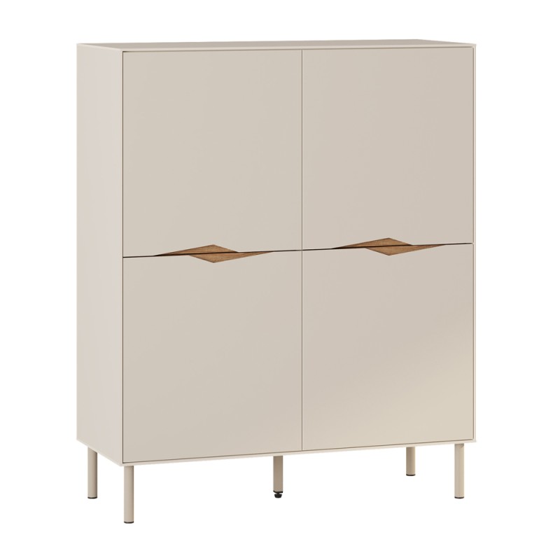 Μπουφές Marquise Megapap χρώμα sandstone 98x40x120εκ.
