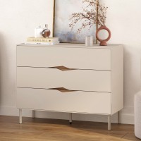 Συρταριέρα Marquise Megapap χρώμα sandstone 98x40x78,5εκ.