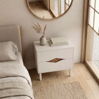 Κομοδίνο Marquise Megapap χρώμα sandstone 50x35x52,3εκ.