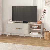 Έπιπλο τηλεόρασης Marquise Megapap χρώμα sandstone 150x35x56εκ.
