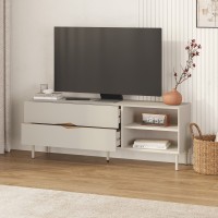 Έπιπλο τηλεόρασης Marquise Megapap χρώμα sandstone 150x35x56εκ.