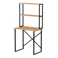 Γραφείο εργασίας Pope Megapap χρώμα pine oak 73x52x146εκ.