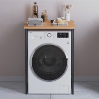 Έπιπλο πλυντηρίου Doyle Megapap χρώμα pine oak 67x60x92,8εκ.