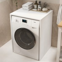 Έπιπλο πλυντηρίου Pinar Megapap χρώμα λευκό 65,5x60x88,6εκ.
