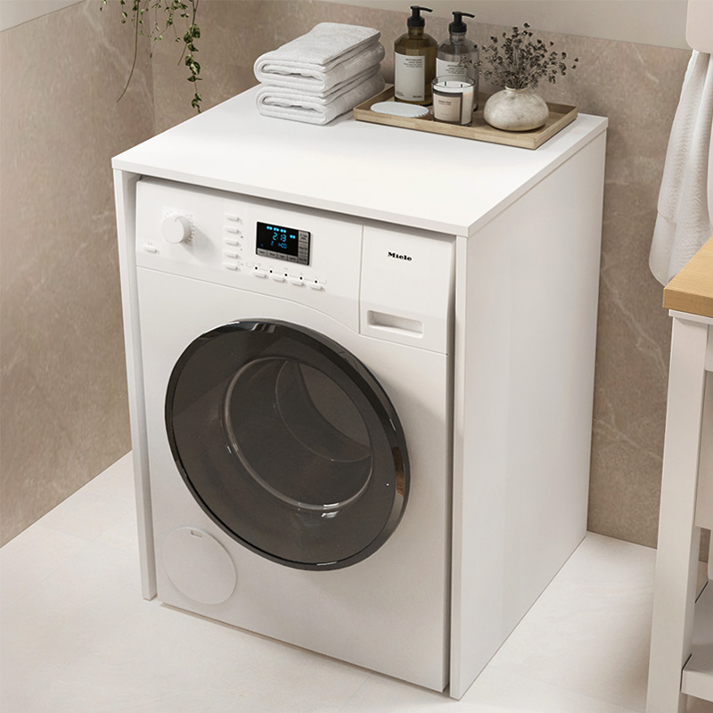 Έπιπλο πλυντηρίου Pinar Megapap χρώμα λευκό 65,5x60x88,6εκ.