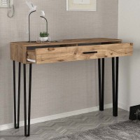 Κονσόλα Rochel Megapap χρώμα atlantic pine 120x35x89,8εκ.