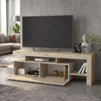 Έπιπλο τηλεόρασης Acnes Megapap χρώμα travertine 160x40x53εκ.