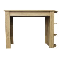 Τραπέζι μπαρ Vigne Megapap χρώμα sepet oak 150x51,6x101,8εκ.