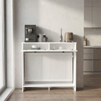 Κονσόλα - Κάλυμμα καλοριφέρ Opelya Megapap χρώμα λευκό 110x31,4x100εκ.