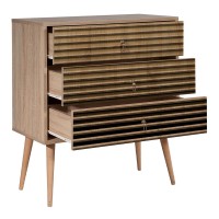 Συρταρτιέρα Soho Megapap χρώμα sonoma 80x40x90εκ.