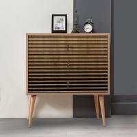 Συρταρτιέρα Soho Megapap χρώμα sonoma 80x40x90εκ.
