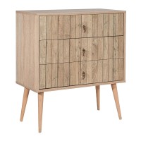 Συρταρτιέρα Soho Megapap χρώμα sonoma 80x40x90εκ.