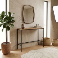 Κονσόλα Canva Megapap χρώμα atlantic pine 100x30x80εκ.