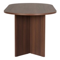 Τραπέζι Sablin Megapap χρώμα καρυδί 180x89,5x75εκ.