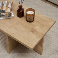 Τραπεζάκι σαλονιού Harbor Megapap χρώμα sapphire oak 120x45x30εκ.