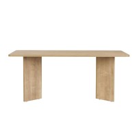 Τραπέζι Linza Megapap χρώμα honey oak 180x90x75εκ.