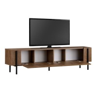 Έπιπλο τηλεόρασης Nexus Megapap χρώμα καρυδί 180x30x45,5εκ.