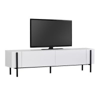 Έπιπλο τηλεόρασης Nexus Megapap χρώμα λευκό 180x30x45,5εκ.