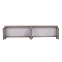Έπιπλο τηλεόρασης Aurelia Megapap χρώμα μόκα 180x32x45εκ.