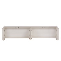 Έπιπλο τηλεόρασης Aurelia Megapap χρώμα κρεμ 180x32x45εκ.