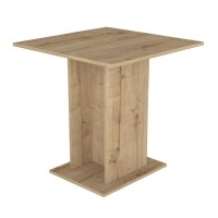 Σετ τραπεζαρία 5τμχ Allos - Jacob Megapap χρώμα sapphire oak - κυπαρισσί 75x75x77εκ.