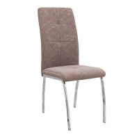 Σετ τραπεζαρία 5τμχ Darlen - Alma Megapap χρώμα λευκό - μπεζ 125x72x74εκ.