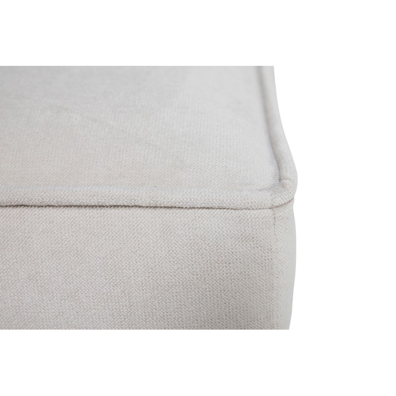 Chesterfield Deluxe Σκαμπό Σαλονιού Τετράγωνο Βελούδο Μπεζ CHES111 75x70x45cm