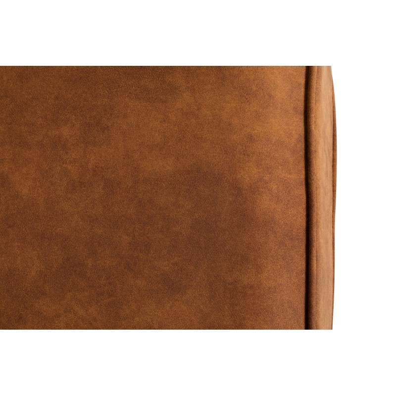 Chesterfiled Deluxe Καναπές 2θέσιος Ύφασμα Καφέ-Κονιάκ CHES021 150x86x80cm