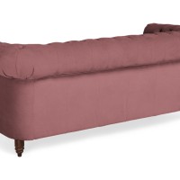 Chesterfiled Καναπές 3θέσιος Βελούδο Σάπιο Μήλο CHES008 203x86x80cm
