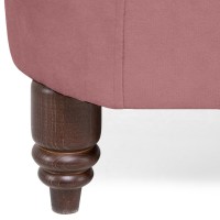 Chesterfiled Καναπές 3θέσιος Βελούδο Σάπιο Μήλο CHES008 203x86x80cm