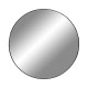 Στρογγυλός Επιτοίχιος Καθρέφτης Jersey Μέταλλο/Μαύρο 60x0.5x60cm 