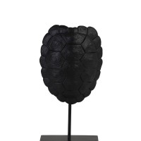 Επιτραπέζια Διακοσμητικό σε Βάση TURTLE Black  Polyresin 13x6,5x26,5
