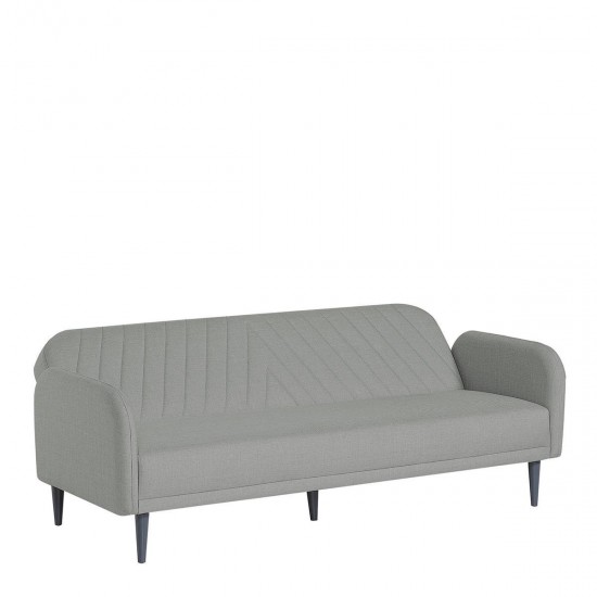Καναπές Κρεβάτι Τριθέσιος LUKAS Ανοιχτό Γκρι 210x85x84cm