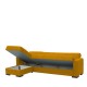 Καναπές Κρεβάτι Γωνιακός JOSE Μουσταρδί 270x165x84cm