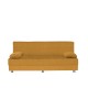 Καναπές Κρεβάτι Τριθέσιος LAURA Μουσταρδί 190x75x80cm