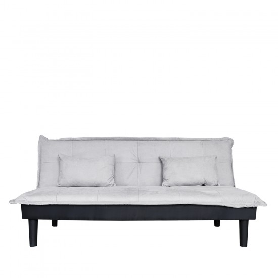Καναπές Κρεβάτι Τριθέσιος ANIC Γκρι 168x76x75cm