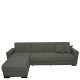 Καναπές Κρεβάτι Γωνιακός JOSE Γκρι 270x165x84cm