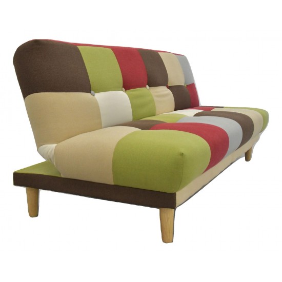 Καναπές/Κρεβάτι PAOLINA Mixed Color 190x85x74cm