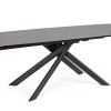 Τραπέζι JOAKIM BLACK EXT 160-240x90 | Bizzotto