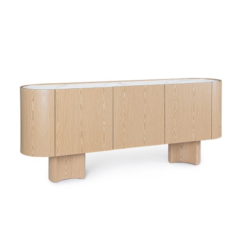 OTILIA OAK SIDEBOARD 3DO | Bizzotto 200x45,5x80,5cm