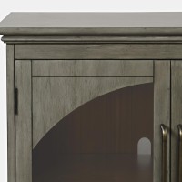 Μπουφές Avola από ξύλο ακακίας σε γκρι 244x43x91.5cm